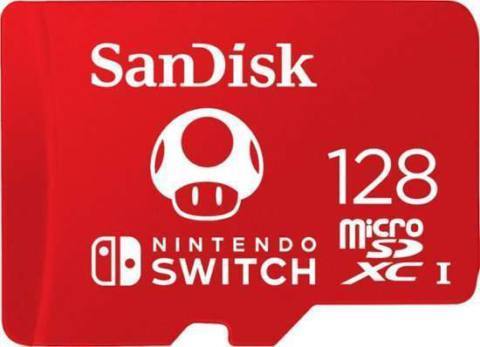 Boost your Switch’s storage space with a 128GB microSD for less than $20