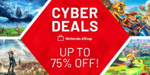 Europe: Nintendo eShop Cyber Deals live today at 2pm GMT