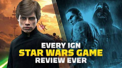IGN has published over 100 different Star Wars game reviews over the last two decades and we've rounded each one up into this neat slideshow.
