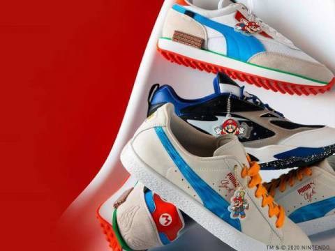 New Super Mario All-Stars Puma Shoe Line Releases Later This Month