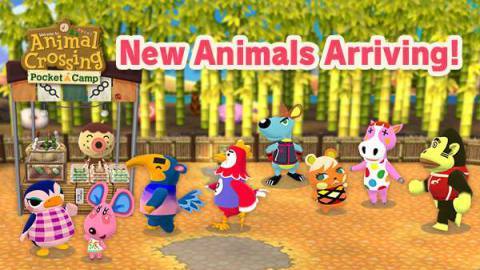 Nine new animals heading to Animal Crossing: Pocket Camp