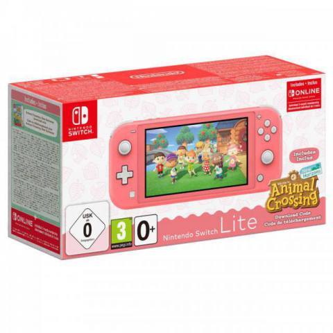 Nintendo UK announces Animal Crossing pre-bundled Nintendo Switch Lite consoles with 3 months Switch Online