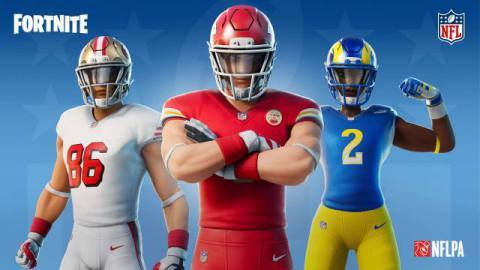Play Action: New Look NFL Uniforms Arrive in Fortnite