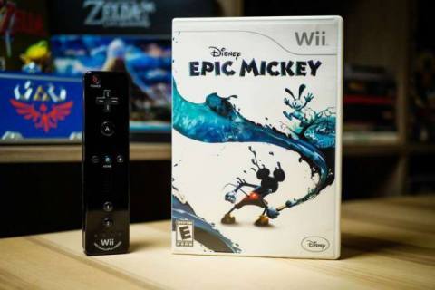 Epic Mickey & Black Wii Remote