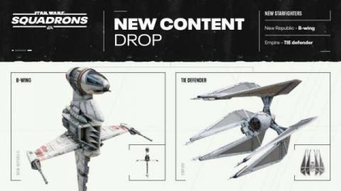 Star Wars: Squadrons Free Update Will Add New Starfighters, A New Map, And More