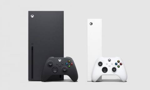 The Xbox Series X and Xbox Series S side by side