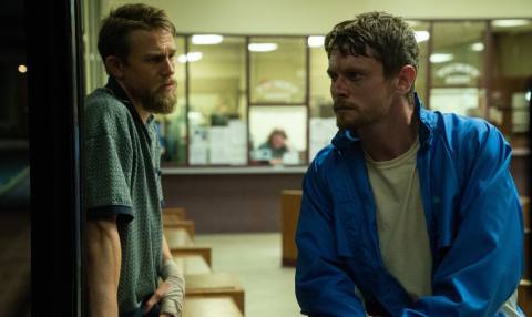 Charlie Hunnam and Jack O’Connell in Jungleland