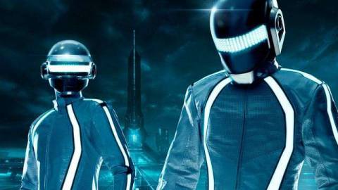 Daft Punk promotional image for the Tron: Legacy Soundtrack