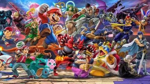 Super Smash Bros. Ultimate - all the characters