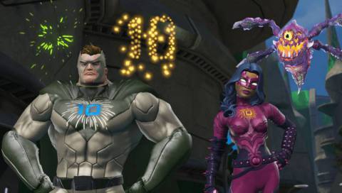 DC Universe Online 10 Year Anniversary Offers Players Free In-Game Gifts