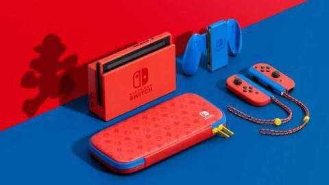New Nintendo Switch Console Revealed With Mario Red & Blue Edition