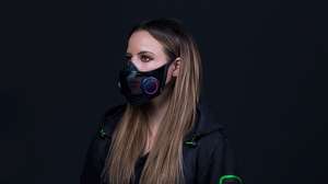 Of course Razer’s face mask has RGB lighting and voice amplification