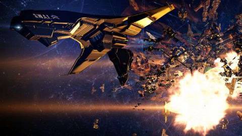 Players in Eve Online broke a world record — and then the game itself