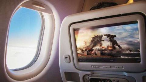 Believe it or not, I miss movies on airplanes