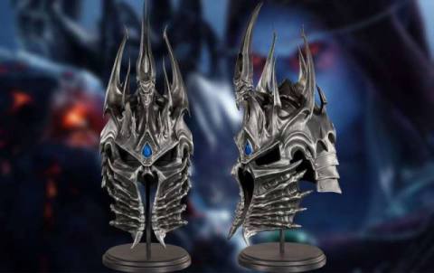 Blizzard Reveals Impressive Arthas Helm Of Domination Replica