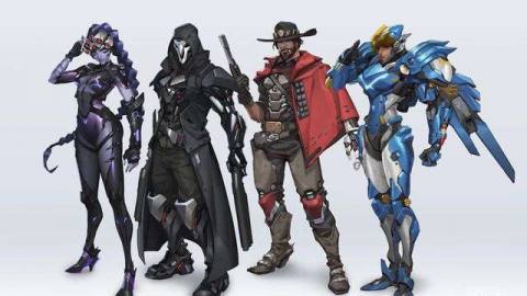 Blizzard shows new Overwatch 2 designs for Reaper, McCree, Pharah, and Widowmaker