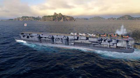 Carriers Arrive in World of Warships: Legends