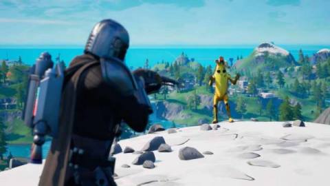Fortnite’s New Limited Time Mode Makes You The Mandalorian’s Target