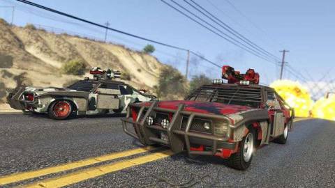 GTA Online Gunrunning update - weaponized armored cars