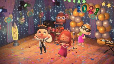Animal Crossing characters celebrate its anniversary on March 18.