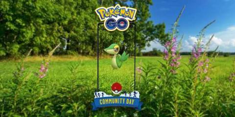 Snivy is the featured Pokemon for April’s Pokemon Go Community Day