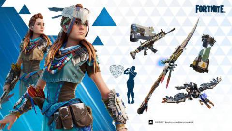 Aloy Arrives in Fortnite as the latest member of the Gaming Legends series