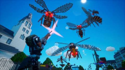 Battle Blocky Bugs In Earth Defense Force: World Brothers This May