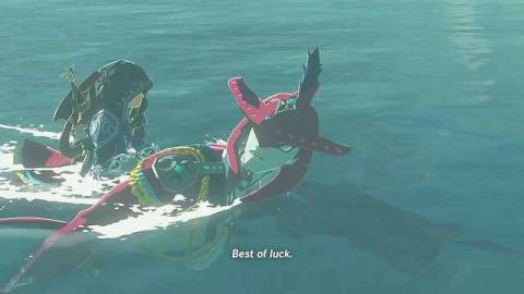Breath of the Wild fans are trying to mount Sidon as fast as possible