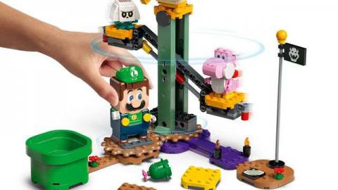 Luigi is getting his own Lego Super Mario set