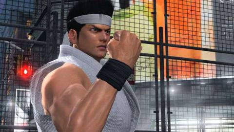Akira poses in a screenshot from Virtua Fighter 5