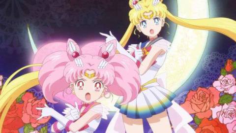 Usagi and Chibiusa in Pretty Guardian Sailor Moon Eternal: The Movie