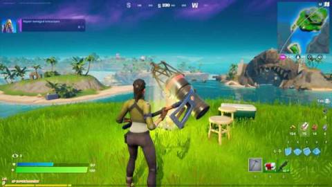 Fortnite Telescope & Black Helicopter locations | Where to repair damaged telescopes and investigate the downed black helicopter