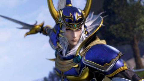 The Warrior of Light in Dissidia Final Fantasy NT