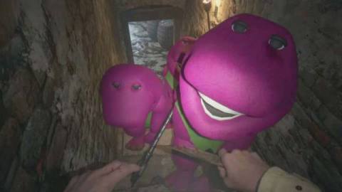 Resident Evil Village Mod Adds Barney To The Fight, Short Demo Be Damned