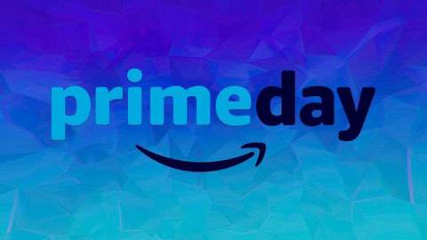 Graphic background with Amazon “prime day” logo