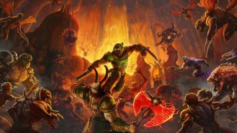 Doom Eternal The Ancient Gods: Part One is out today on Switch