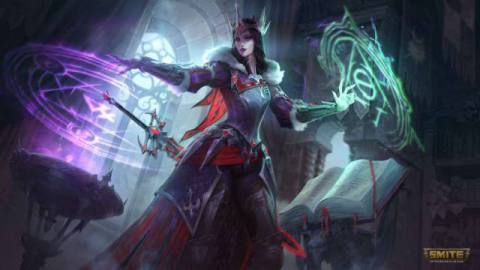 New Smite Goddess: Morgan Le Fay Conjures Dark Magic Over the Battleground