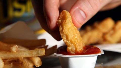 People are bidding more than $34K on an Among Us chicken nugget