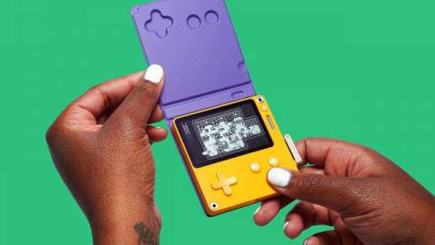 Pre-orders for Playdate, the tiny indie-game console with a crank, begin in July