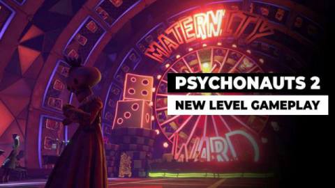 Psychonauts 2: Exclusive Look At New Level Gameplay (4K)