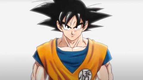 Goku from the teaser trailer for Dragon Ball Super: Superhero
