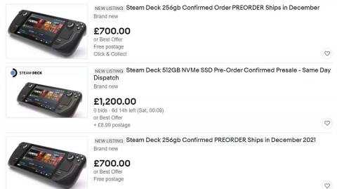 eBay clamps down on Steam Deck scalpers