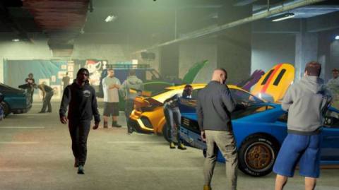 GTA Online update reveals “gigantic” shared social space to show off your cars