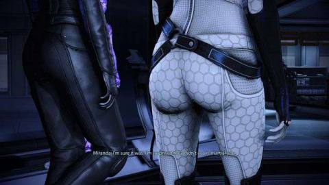 an image where the camera is focused on miranda’s butt