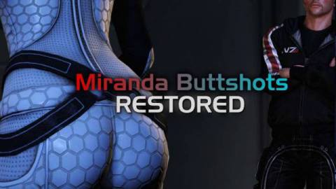 Mass Effect Legendary Edition Mod Restores Original Trilogy Miranda Butt Scenes