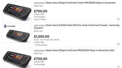 Steam Deck scalpers are trying it on – despite Valve’s anti-scalping efforts