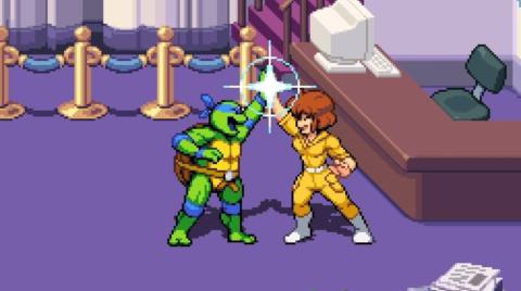 April O’Neil is a playable character in the promising Teenage Mutant Ninja Turtles: Shredder’s Revenge