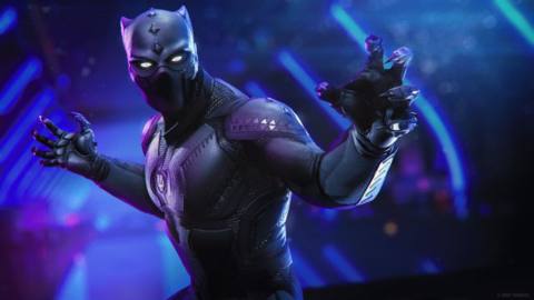 Black Panther in Marvel’s Avengers: War for Wakanda