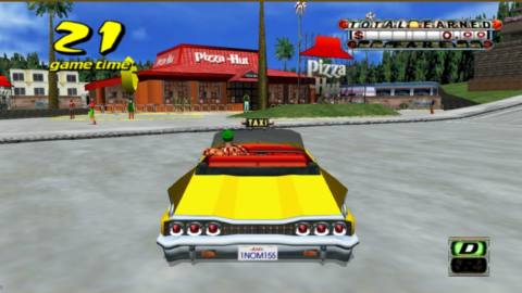 Crazy Taxi on Steam now has original Pizza Hut, KFC and FILA destination names – thanks to modders