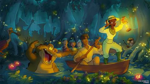 Disney teases Splash Mountain overhaul with new art designs